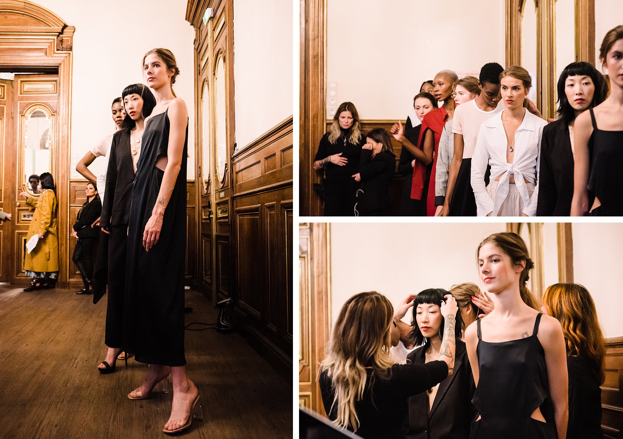 paris fashion week spring/summer 2020 backstage at the flying solo show